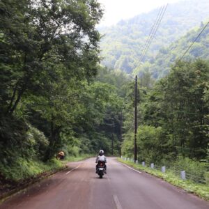 大規模林道 尾瀬・小繋ラインを走る②