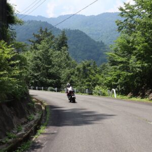 大規模林道 尾瀬・小繋ラインを走る