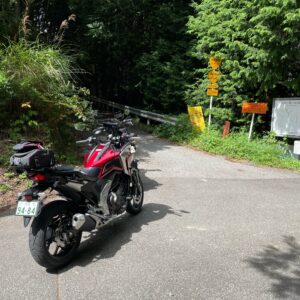 太良峠にてwith NC750X②
