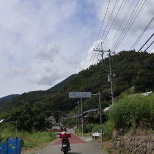 山梨県道31号線を走り、太良峠に向かう