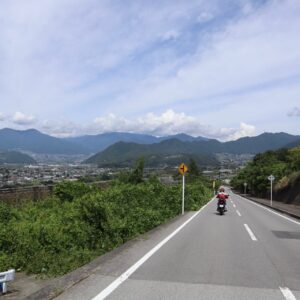 塩山付近のフルーツラインを走る②