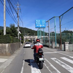 富士みちR139を走る