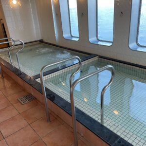 東京九州フェリー内のお風呂風景