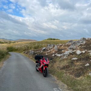 平尾台カルストを走るwith CBR650R