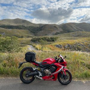 平尾台カルストを走るwith CBR650R