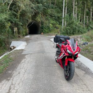 「廃線跡の絶景ロードbyツーリングマップル2023」with CBR650R