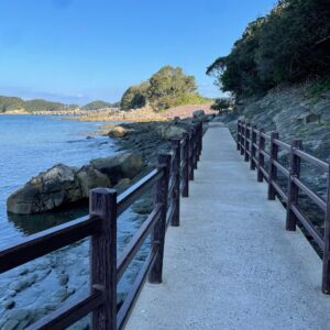 日本本土最西端を散策路