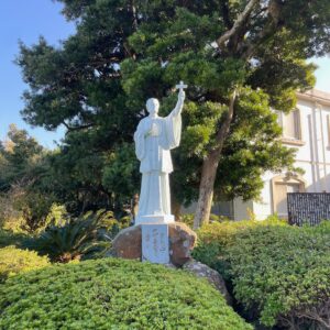 平戸ザビエル教会のザビエル様