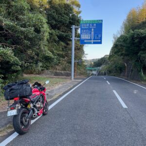 北松やまびこロードを走るwith CBR650R