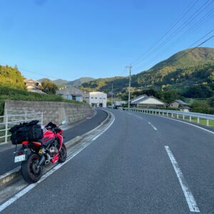 北松やまびこロードを走るwith CBR650R