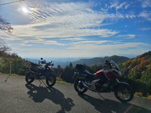 奥武蔵グリーンライン/林道権現堂線を走る