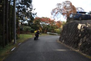 奥武蔵グリーンライン/林道権現堂線を走る