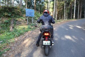 鎌北湖から奥武蔵グリーンライン/林道権現堂線へ