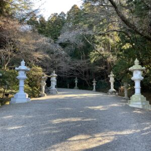 香取神宮表参道を歩く