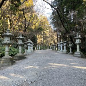 香取神宮寺表参道を歩く