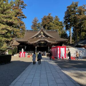 香取神宮本殿にて