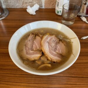 茨城のラーメン屋「としまる」の塩らぁめん