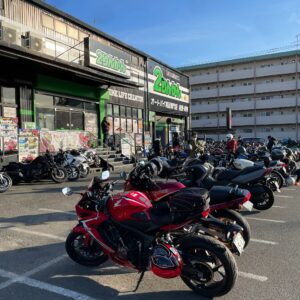 和光にりんかんにてwith CBR650R