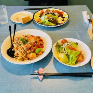 南伊豆町のダイニング池田さんのランチセット