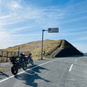 西伊豆・仁科峠にてwith NC750X & Dトラ